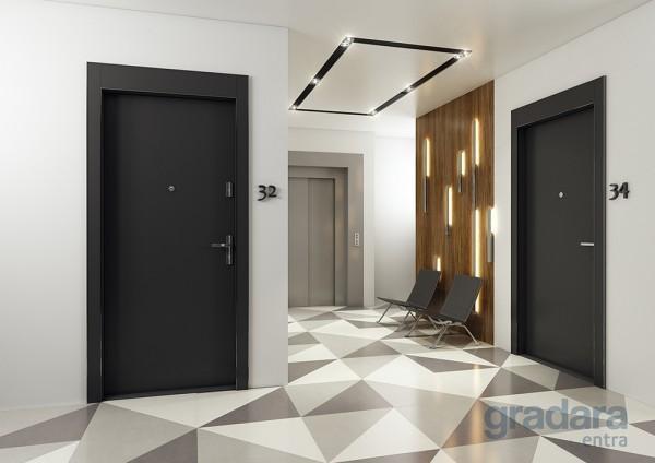 drzwi GRADARA TREND STEEL antracyt