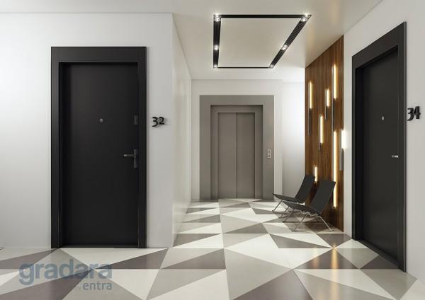 drzwi GRADARA TREND STEEL 2 antracyt